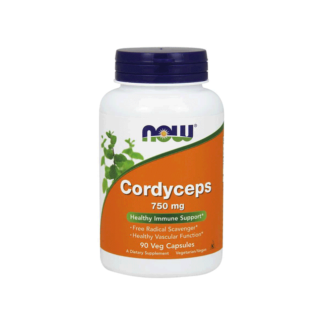 Now Cordyceps 750mg, 90's