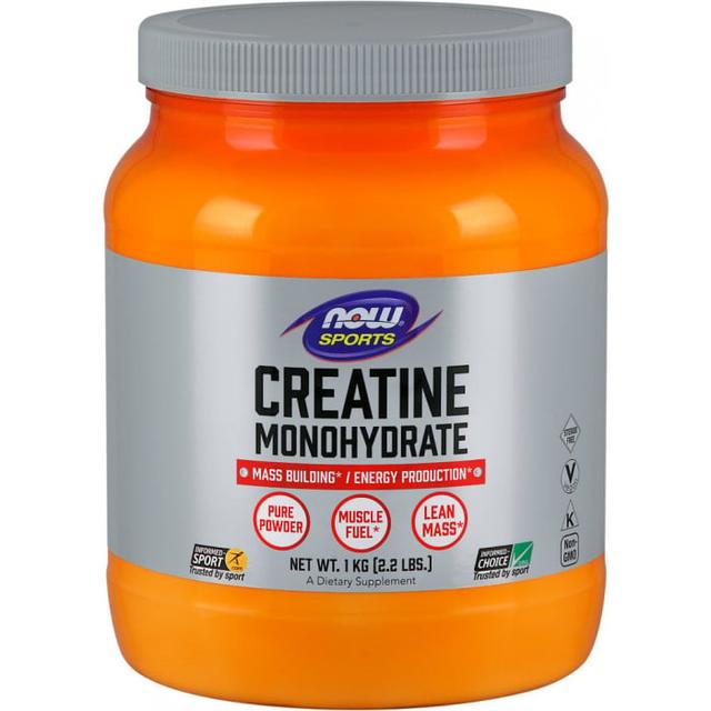 Now Creatine Monohydrate 5g, 1kg.