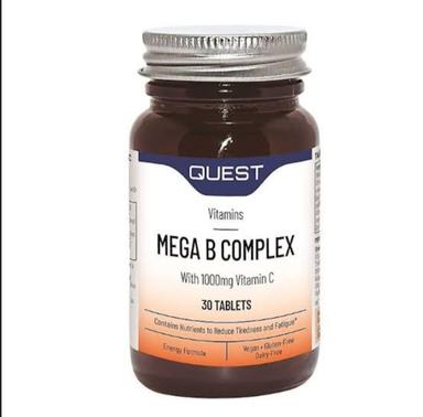 Quest Mega B Complex with Vitamin C, 30's
