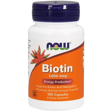 Now Biotin 1000mcg, 100's