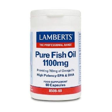 Lamberts Pure Fish Oil 1100mg, 60's