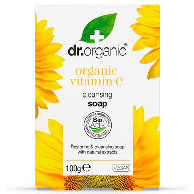 Dr. Organic Vitamin E Soap, 100g
