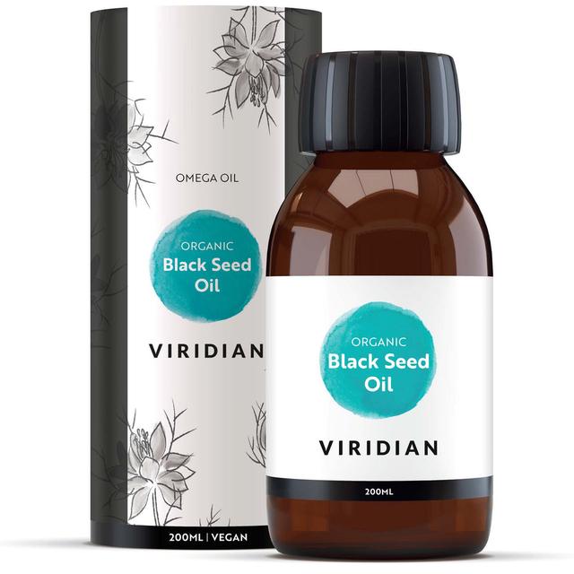 Viridian Organic Black Seed Oil Liquid, 200ml