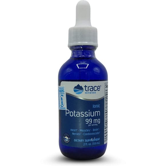 Trace Minerals Ionic Potassium 99mg, 59ml