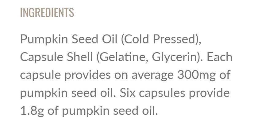 Power Health Pumpkin Seed Oil 300mg, 100's