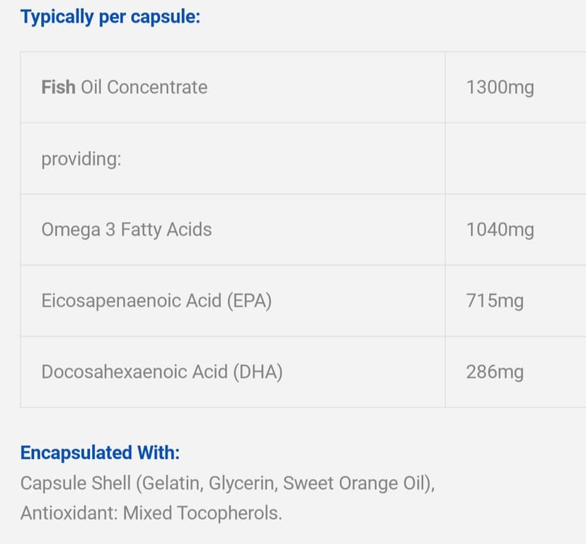 Lamberts Omega 3 Ultra 1300mg, 60's