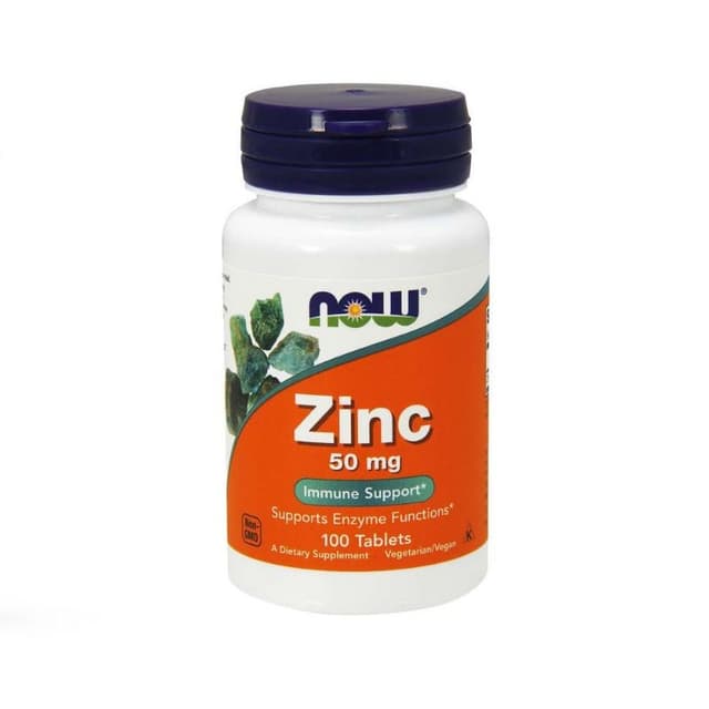 Now Zinc 50mg, 100's