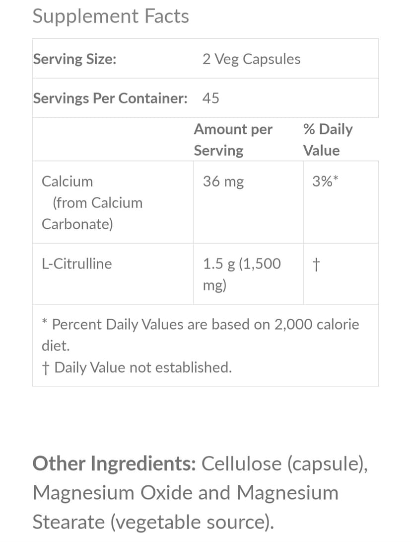 Now L-Citrulline 750mg, 90's