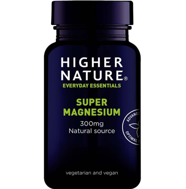 Higher Nature Super Magnesium 300mg, 90's