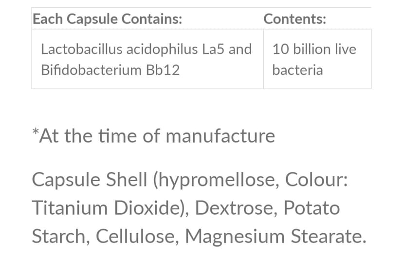 Lamberts Acidophilus Extra 10, 60's