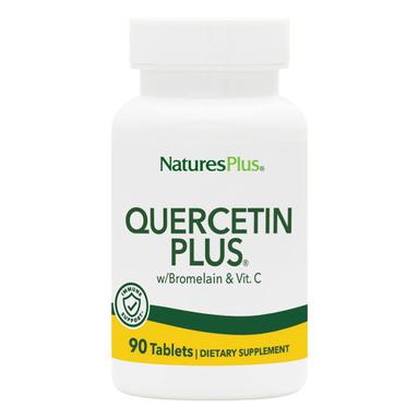 Natures Plus Quercetin + Bromelain and Vitamin C, 60's
