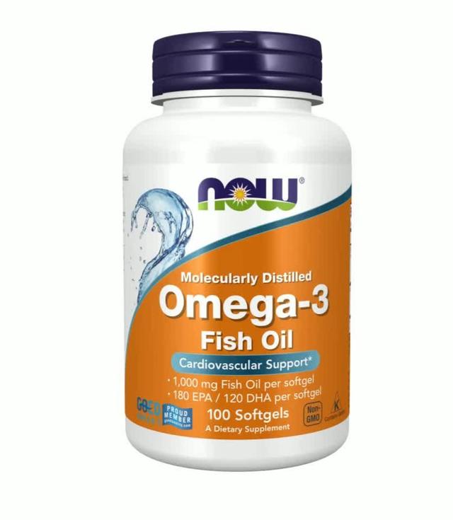 Now Omega 3 Fish Oil 1000mg, 100's