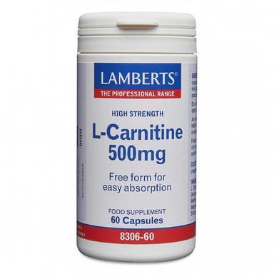 Lamberts L-Carnitine 500mg, 60's
