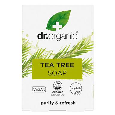 Dr. Organic Tea Tree Soap, 100g