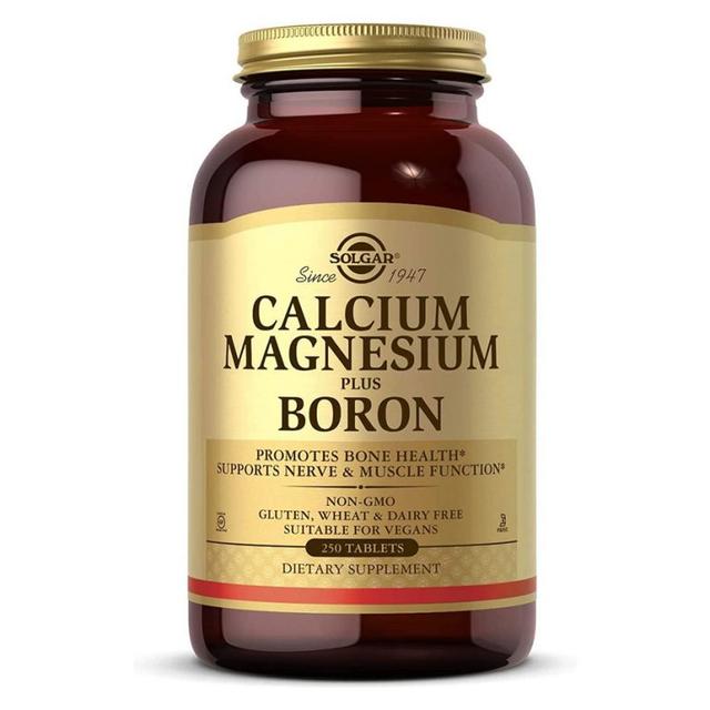 Solgar Calcium, Magnesium and Boron, 250's