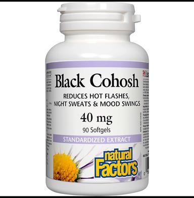 Natural Factors Blach Cohosh 40mg, 90's