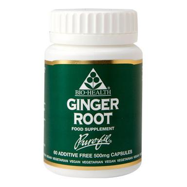 BioHealth Ginger Root 500mg, 60's