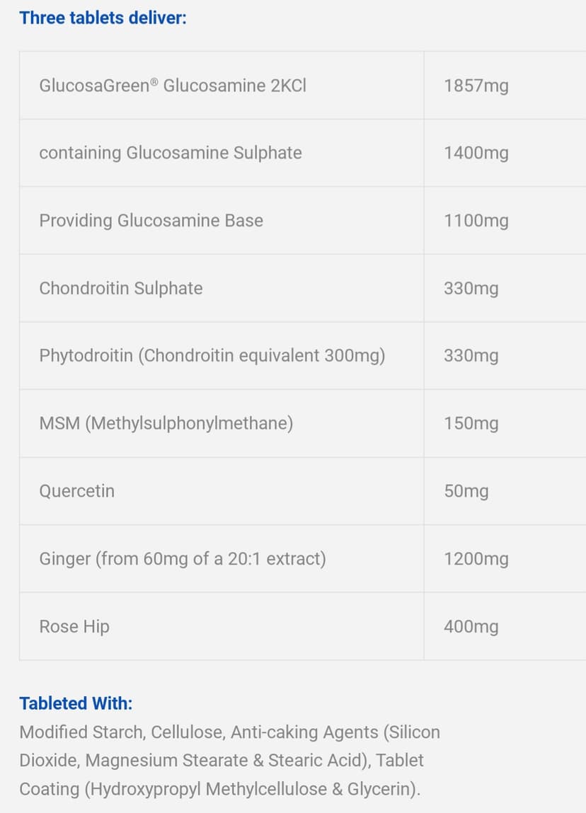 Lamberts Glucosamine Complete, 120's