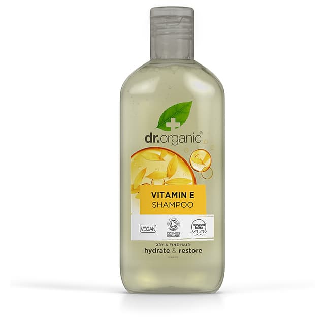 Dr. Organic Vitamin E Shampoo, 265ml