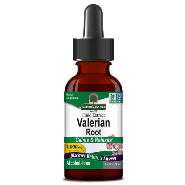 Natures Answer Alcohol Free Valerian Root Extract, 30ml
