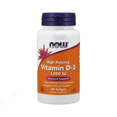 Now Vitamin D3 1000IU, 180'S