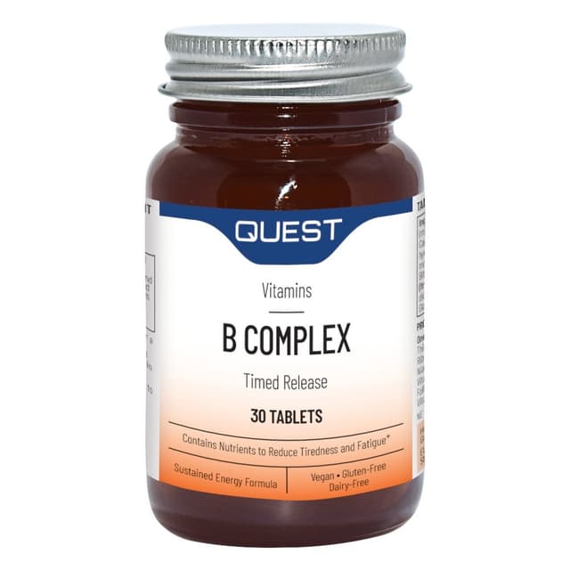 Quest B Complex Timed Release, 30's