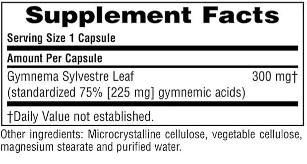 Natures Plus Gymnema Sylvestre 300mg, 60's 