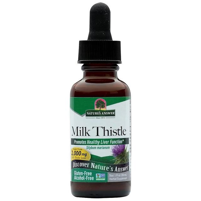 Natures Answer Milk Thistle 30ml, Alcohol Free