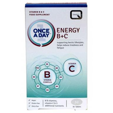 Quest Once A Day Energy B+C, 30's
