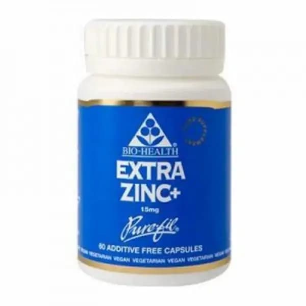 BioHealth Extra Zinc+ 15mg, 60's