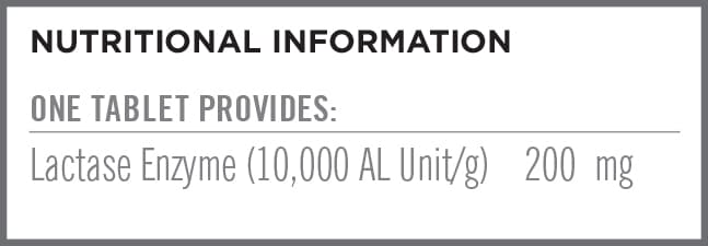 Quest Lactase Enzyme 200mg, 30's