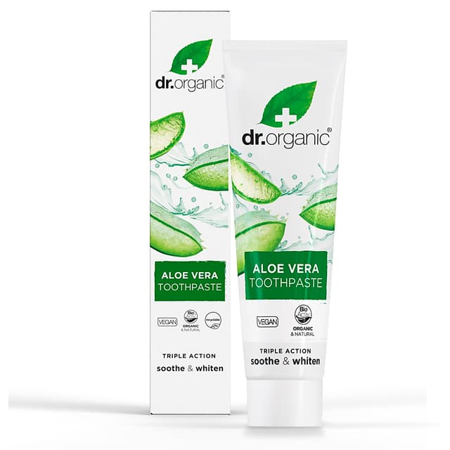 Dr. Organic Aloe Vera Tooth Paste, 100ml