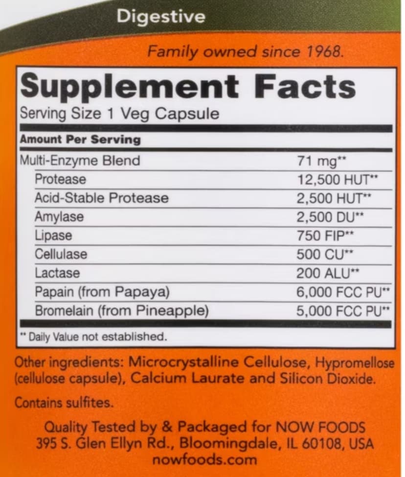 Now Plant Enzymes, 120's