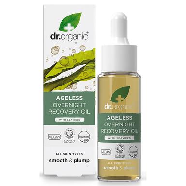 Dr. Organic Seaweed Ageless Overnight Recovery Oil, 30ml
