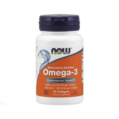 Now Omega 3 Fish Oil 1000mg, 30's