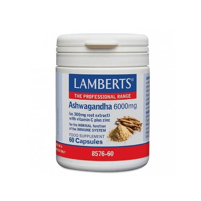 Lamberts Ashwagandha 6000mg, 60's